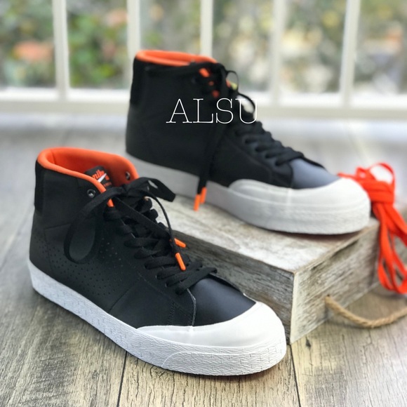 NWT Nike SB Blazer Zoom MID XT Black M AUTHENTIC - Picture 3 of 8